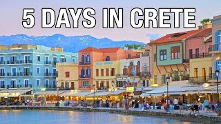 Crete Greece ULTIMATE 5 Day Travel Guide 🇬🇷 [upl. by Behl]