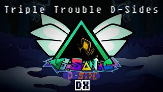 Triple Trouble DSide Feat HYP3RHyper   DX  VSSonic DSide OST [upl. by Hendry]