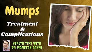 Mumps Treatment amp Complications [upl. by Reina]