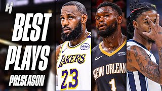 BEST Plays amp Highlights of the 2024 NBA Preseason 🔥 [upl. by Coco]