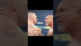 Brock Lesnar vs Goldberg 2004 vs 2016 shorts brocklesnar [upl. by Murtagh]