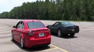 Pontiac G8 GT Vs C4 Corvette [upl. by Otsuaf]