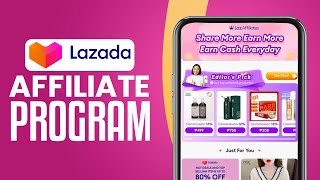 Lazada Affiliate Program Tutorial 2024  How To Make Money From Lazada [upl. by Jayme]