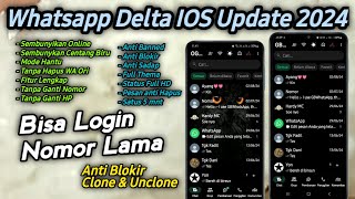 terbaru 2024  jaminan Bisa Login Nomor Lama  WA Mod  Whatsapp Mod 2024 [upl. by Yelkrab366]