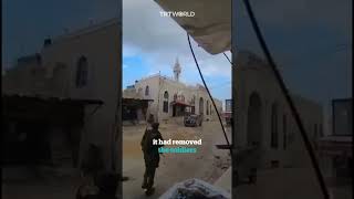 Israeli troops raid Jenin mosque sing Hebrew songs from loudspeakers [upl. by Bahr]