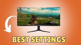 Alienware AW3423dwf Best Settings [upl. by Sotnas381]