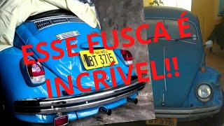 Fusca 1971 Azul Pavão [upl. by Rentsch]