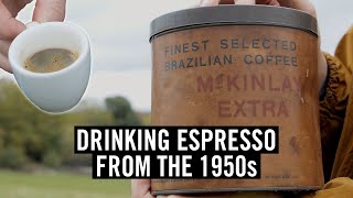 Drinking Espresso from the 1950s [upl. by Llekim996]