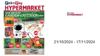 Pick n Pay specials ZA  21102024  17112024 [upl. by Adlez]