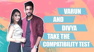 Splitsvilla fame Divya Agarwal and boyfriend Varun Sood reveal their secrets in a compatibility test [upl. by Ryley966]