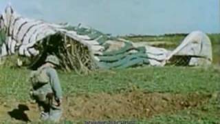 1945 OKINAWAJap Airbase Under New Management  New Raw Footage 10 of 10 [upl. by Noland]