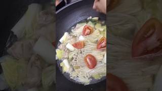 Tomyam Ayam  Putih  ala Julia 👩🏻‍🍳  Protein  Vegetables  cooking simple lovefood [upl. by Gayner]