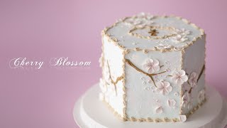 벚꽃 케이크 Cherry Blossom Cake [upl. by Beckerman]