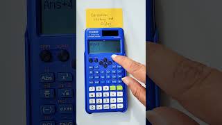 Check history and replay on scientific calculator maths education [upl. by Caterina]