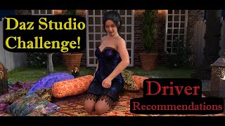 Daz Studio Challenge Which NVIDIA Drivers Should I Use [upl. by Frieda233]