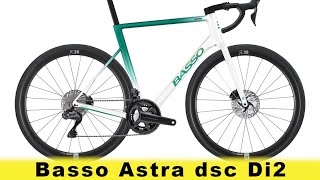 Basso Astra disc Ultegra Di2  włoski karbonowy rower szosowy karbonowe koła Di2  50 lat tradycji [upl. by Oirottiv377]