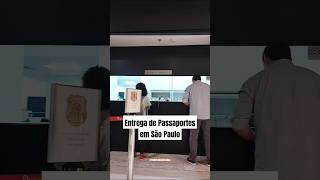 Retirada de Passaporte em São Paulo telartsnasestradas passaporte passaportebrasileiro [upl. by Jaret535]