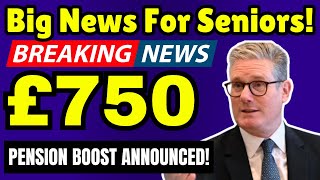 Breaking News Starmer Directs DWP to Continue £750 State Pension Boost for Seniors in the UK [upl. by Aneloc572]