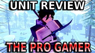 The Pro Gamer Unit Review  Anime Defenders [upl. by Dita]