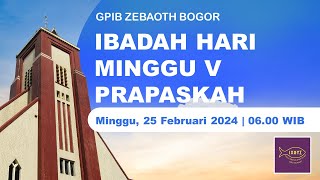 IBADAH HARI MINGGU V PRAPASKAH  Minggu 25 Februari 2024  0600 WIB [upl. by Eidnas]