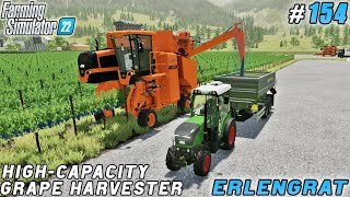 Cargo Distribution Grape Harvesting with Modern Harvester  Erlengrat Farm  FS 22  Timelapse 154 [upl. by Yspyg220]