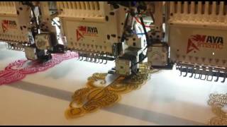 MAYA EMBROIDERY MACHINE [upl. by Cacilia]