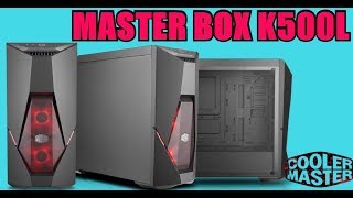 Cooler Master MasterBox K500L RGB Budget Gaming PC Unboxing Tech Land [upl. by Chadabe969]