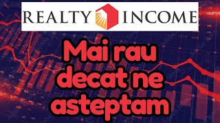 De ce a scăzut cu 11 acțiunea Realty Income O Mai merita investit [upl. by Rogergcam]