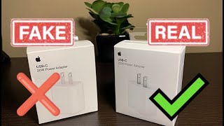 Como reconocer Cargador 20W Apple Original VS Copia [upl. by Saalocin]