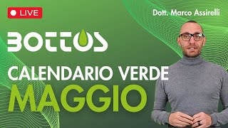 Calendario Verde di Bottos  Maggio 2024  tutti i prodotti consigliati per il tuo prato [upl. by Ronacin]