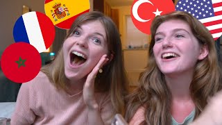 Speaking 5 languages with my sister Subtitles [upl. by Anurb781]