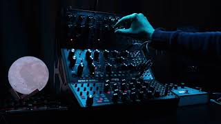 Moog Sound Studio Ambient Live Modular Performance Mother32 DFAM Subharmonicon [upl. by Hsac]