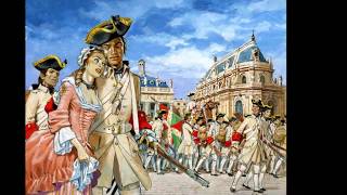 Marche militaire française de lancien régime  Danse de village [upl. by Akilaz]