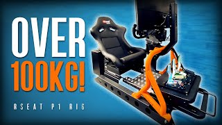 Built like a Tank The RSeat P1 Sim Racing Rig [upl. by Ilke]