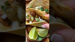 Easy Chicken Tacos Recipe food shorts shortsviral foodlover tacos chicken chicken recipes [upl. by Airetas]