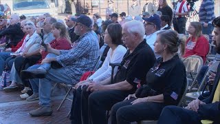 National DDay Memorial hosts annual Veterans Day celebration [upl. by Arocat]