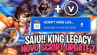 🔥UPDATE 7 SAIU King Legacy Script Hack AUTO FARM  AUTO KAIDO  NEW SEA E DRAGON V2 RAID MOBILE [upl. by Breeze968]