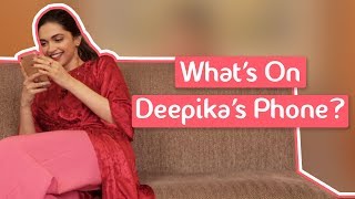 Whats On Deepika Padukones Phone  MissMalini [upl. by Carboni]