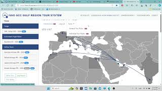 IVAO GCC GULF REGION TOUR SYSTEM [upl. by Sihunn]