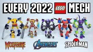 EVERY LEGO Marvel 2022 Mech [upl. by Nadine]