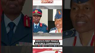 Gravitas  Kenyas first female air force commander  WION Shorts [upl. by Karim]