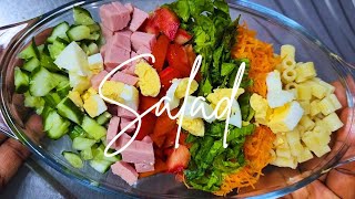 Healthy Salad Recipe for Work and School [upl. by Lyons]