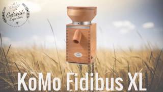 Elektrische Getreidemühle KoMo Fidibus XL [upl. by Ahmar]