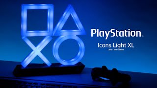 PlayStation Icons Light PS5 XL  Paladone [upl. by Dorison]