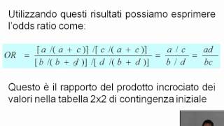 Statistica Medica  Odds Ratio Definizione e interpretazione [upl. by Suirrad]