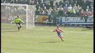 1999 Helsingborgs IF 3  1 IFK Göteborg premiär [upl. by Devinna]