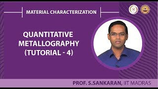 Quantitative metallography  Tutorial 4 [upl. by Ani951]