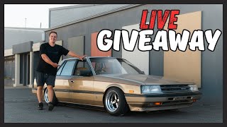 LIVE GIVEAWAY  R30 SKYLINE [upl. by Alimak]