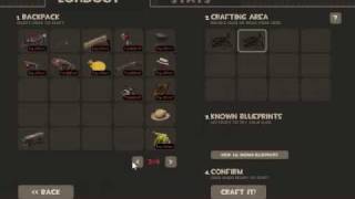 TF2  Crafting a pyro hat [upl. by Suivatram]