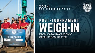 WHOW 2024 Tournament WeighIn from Catalina Island Livestream [upl. by Ahsenwahs]